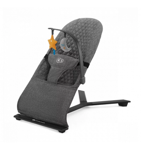 Kinderkraft Mimi - leżaczek bujaczek | Szary